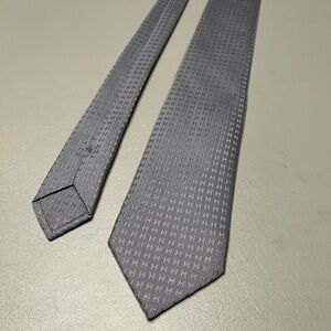 Hermès silk logo tie